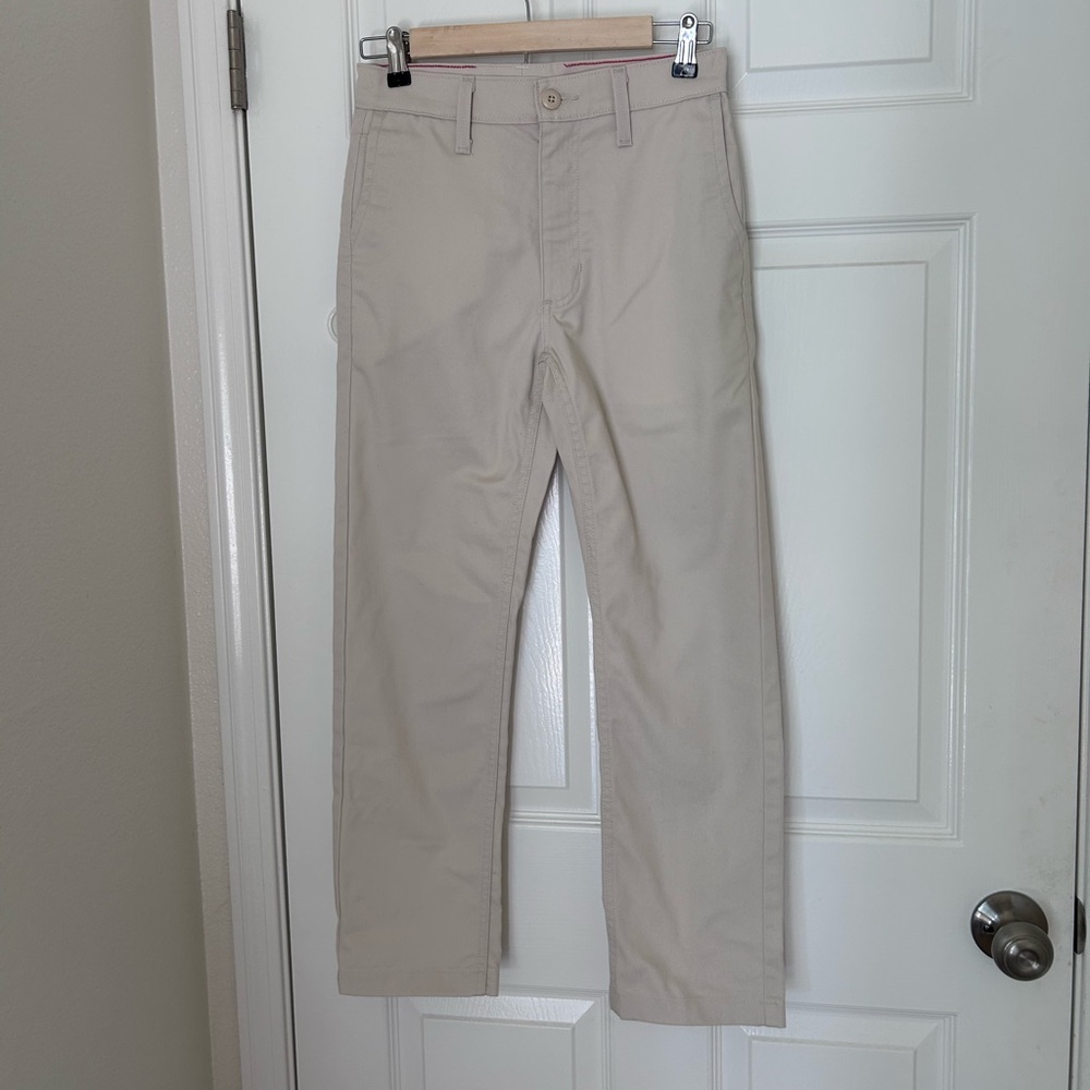 Vans Tan Pants *Fit Size 14 boys or 28” waist*